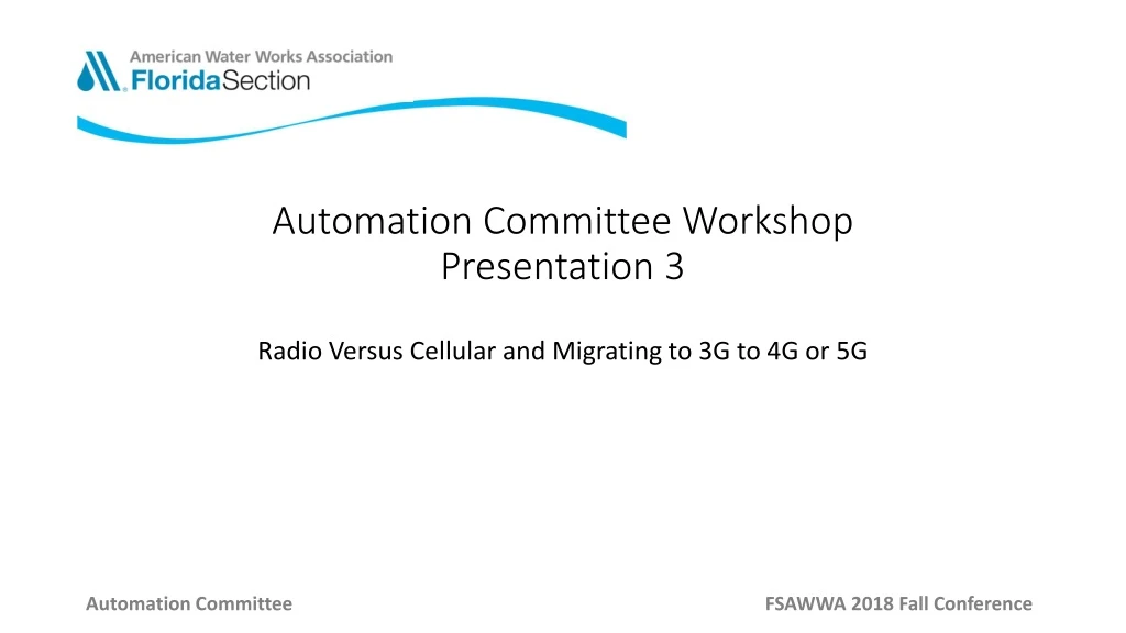 automation committee workshop presentation 3