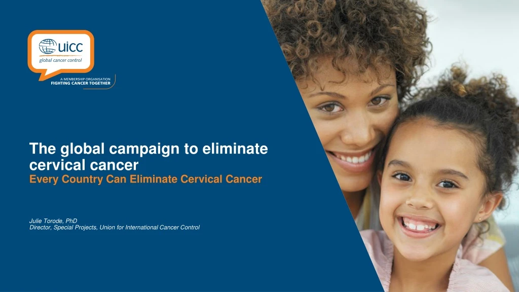 the global campaign to eliminate cervical cancer