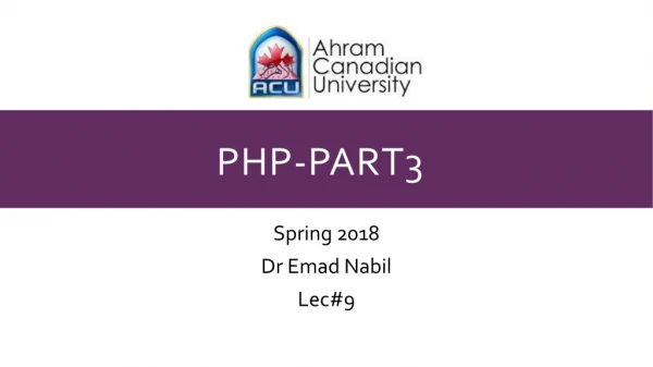 PHP-part3