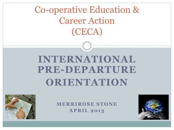 Co-operative Education &amp; Career Action (CECA)