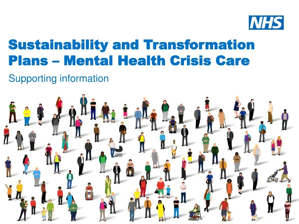 sustainability and transformation plans mental health crisis care