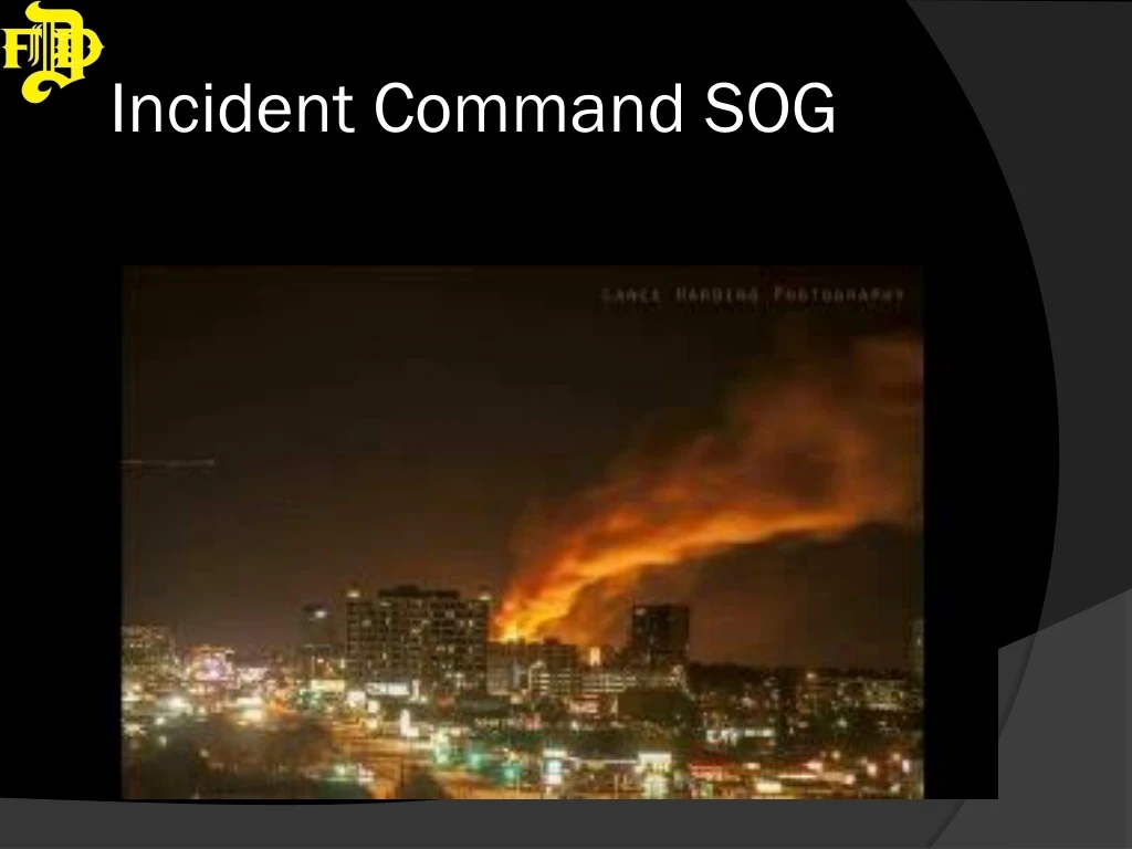 incident command sog