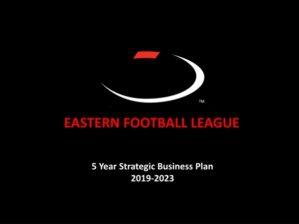 5 Year Strategic Business Plan 2019-2023
