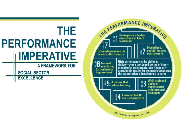 THE PERFORMANCE IMPERATIVE