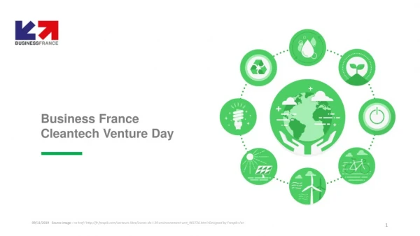 Business France Cleantech Venture Day