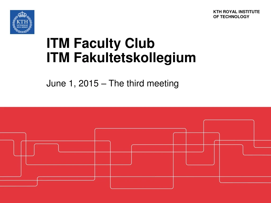 itm faculty club itm fakultetskollegium