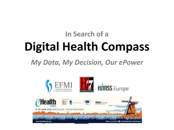 In Search of a Digital Health Compass