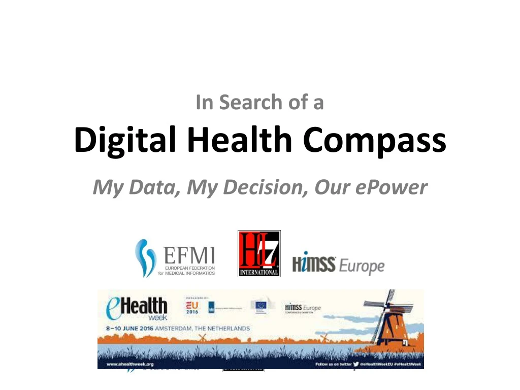 in search of a digital health compass