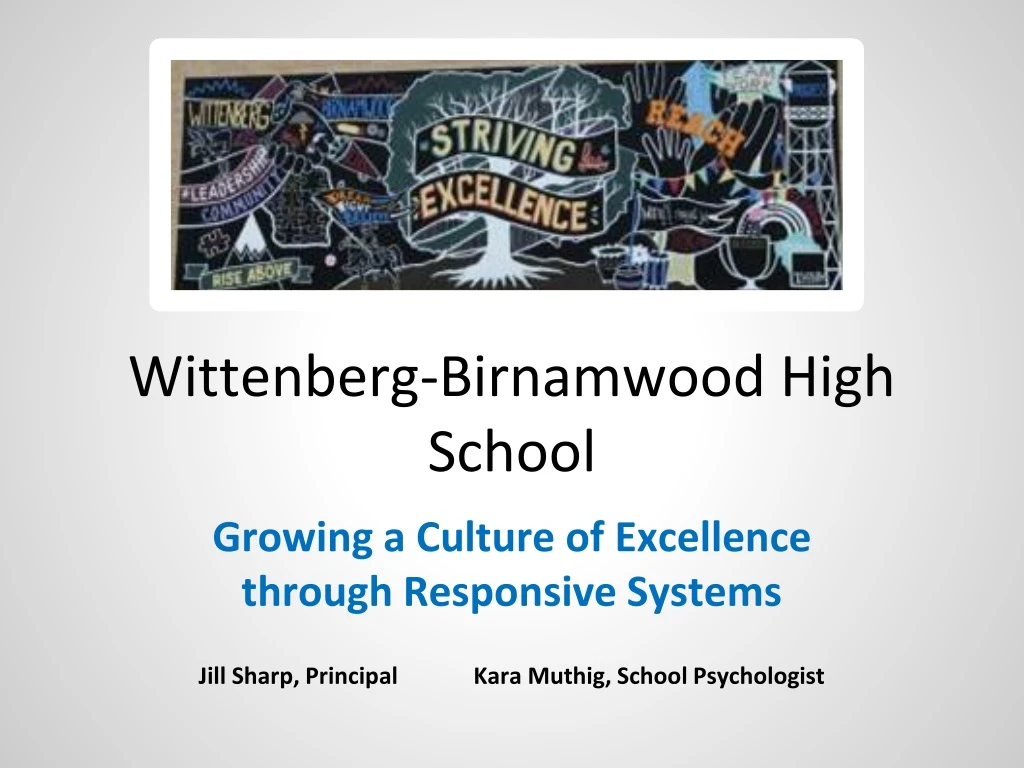 wittenberg birnamwood high school