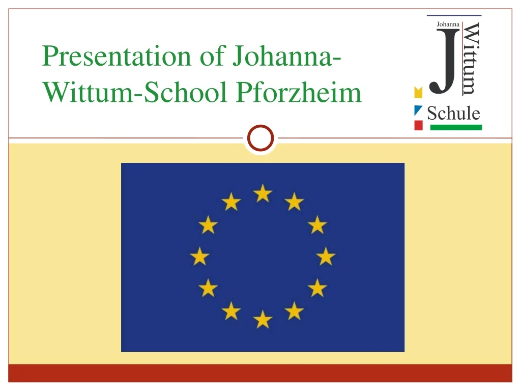 presentation of johanna wittum school pforzheim