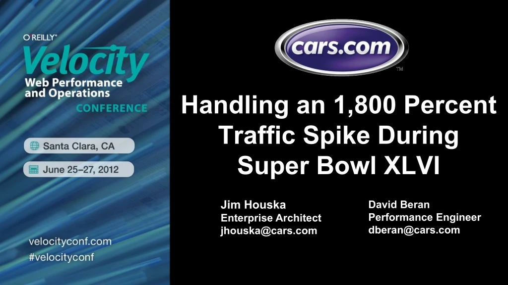 handling an 1 800 percent traffic spike during super bowl xlvi
