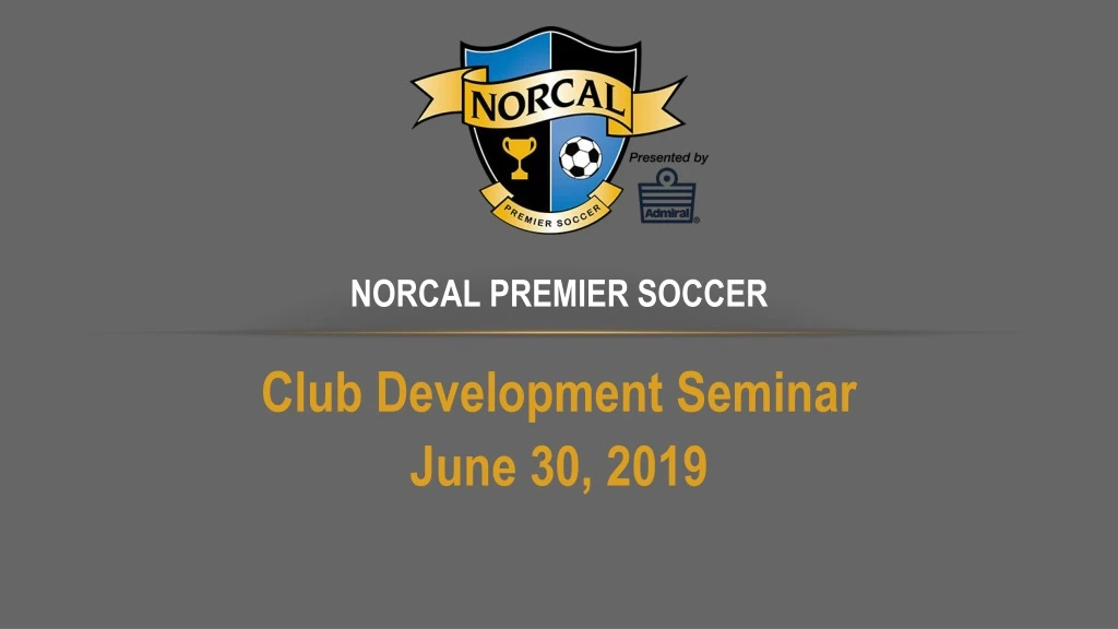 club development seminar june 30 2019