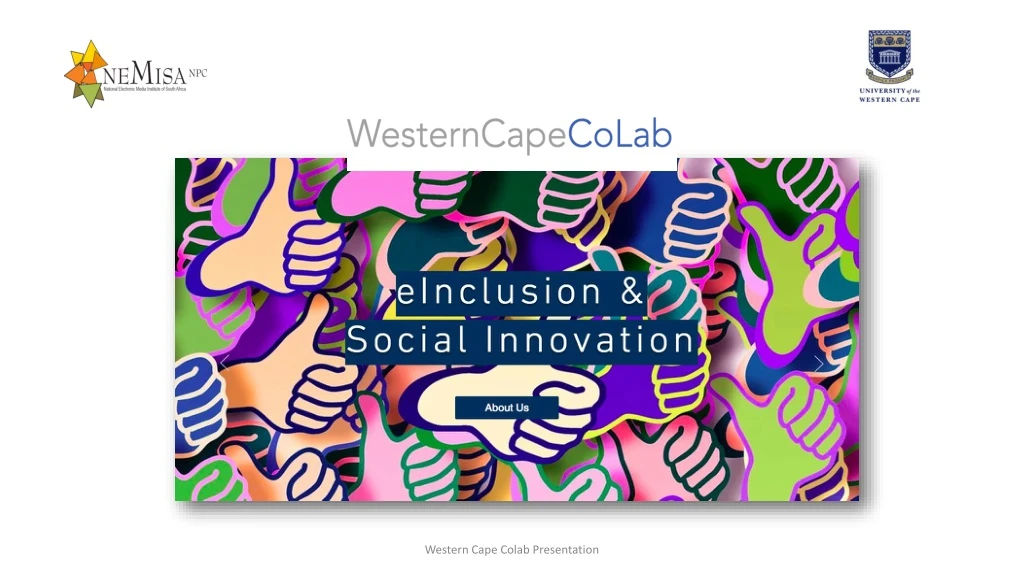 western cape colab presentation