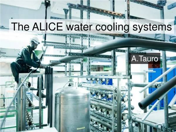 The ALICE water cooling systems