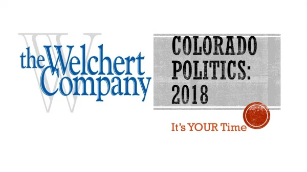 Colorado Politics: 2018