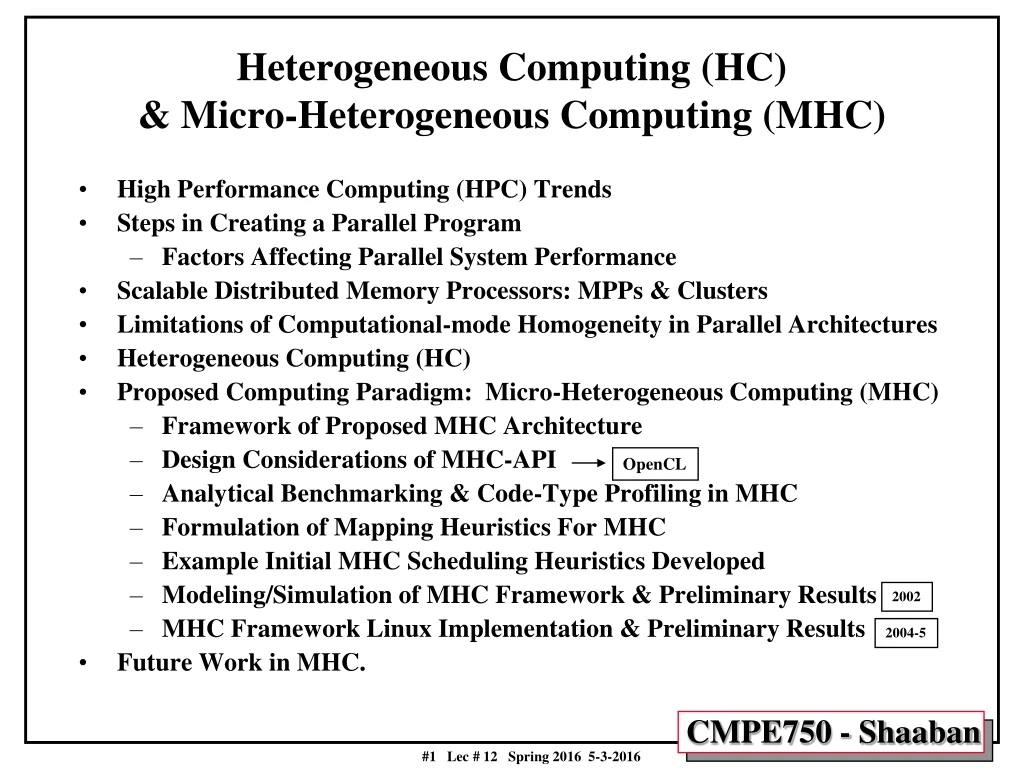 heterogeneous computing hc micro heterogeneous computing mhc