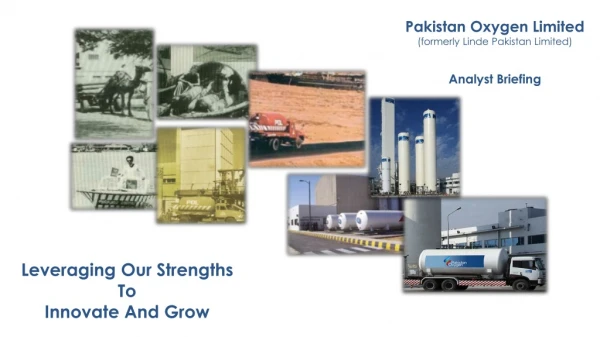 Pakistan Oxygen Limited (formerly Linde Pakistan Limited) Analyst Briefing