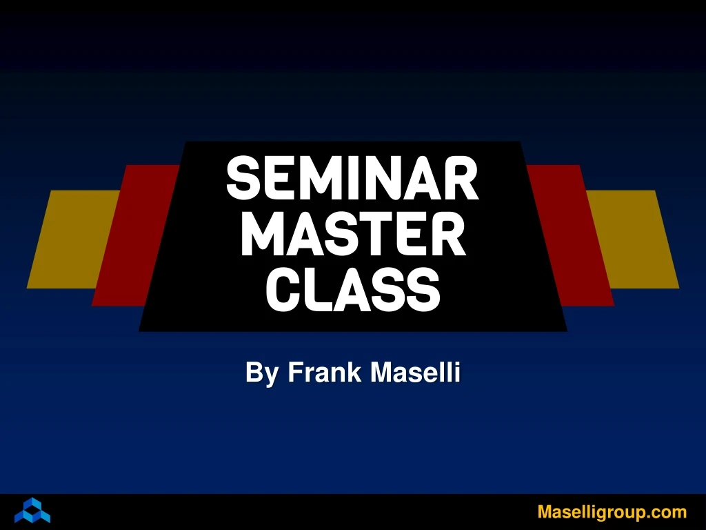 seminar master class