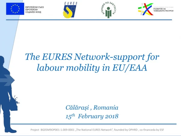 The EURES Network - support for labour mobility in EU/EAA