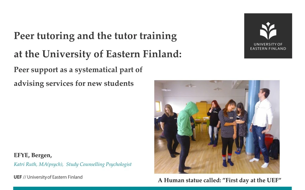 peer tutoring and the tutor training
