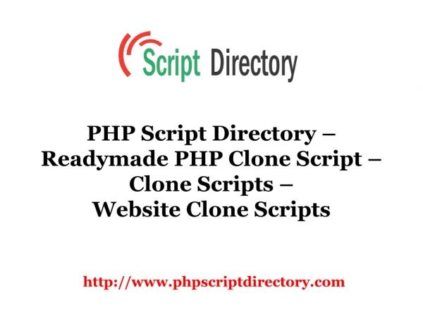 PHP Script Directory
