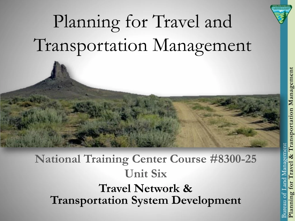 planning for travel and transportation management