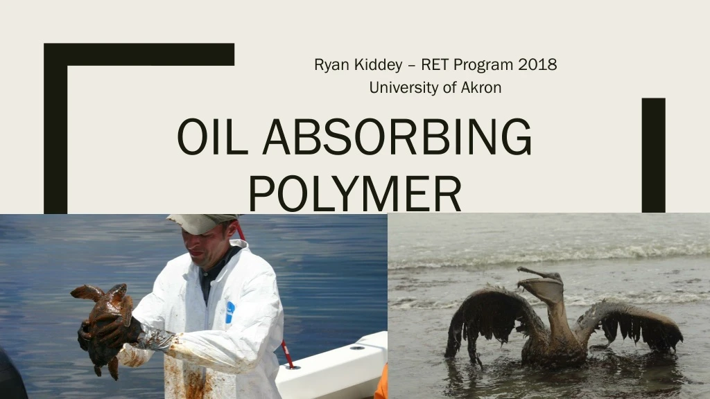 oil absorbing polymer