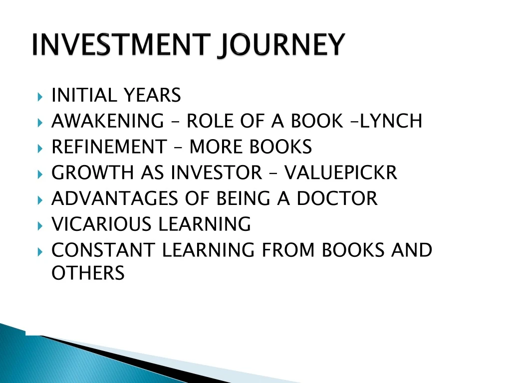 investment journey