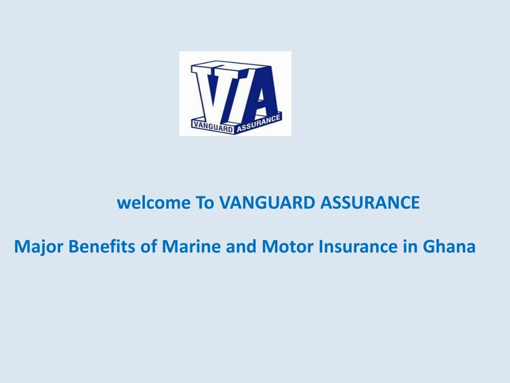 welcome to vanguard assurance