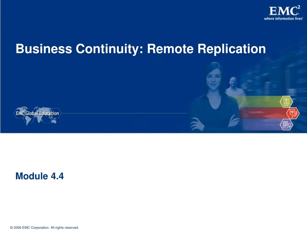 business continuity remote replication