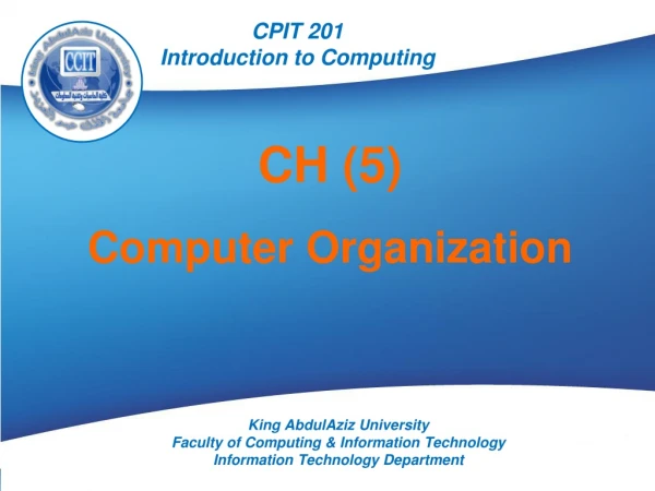 CH (5) Computer Organization