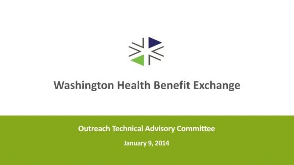 Outreach Technical Advisory Committee January 9, 2014