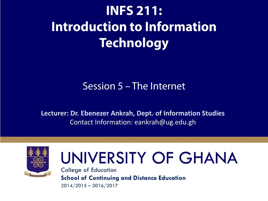 infs 211 introduction to information technology