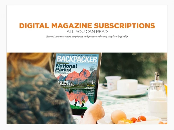 Digital Magazine Subscriptions