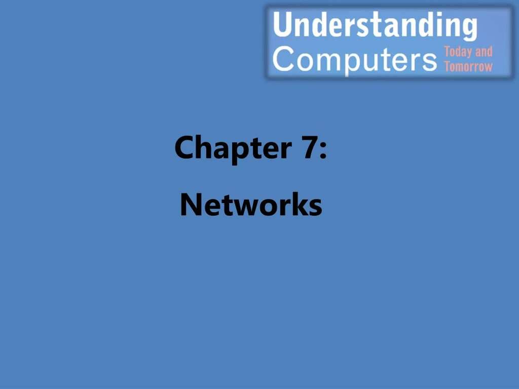 chapter 7 networks