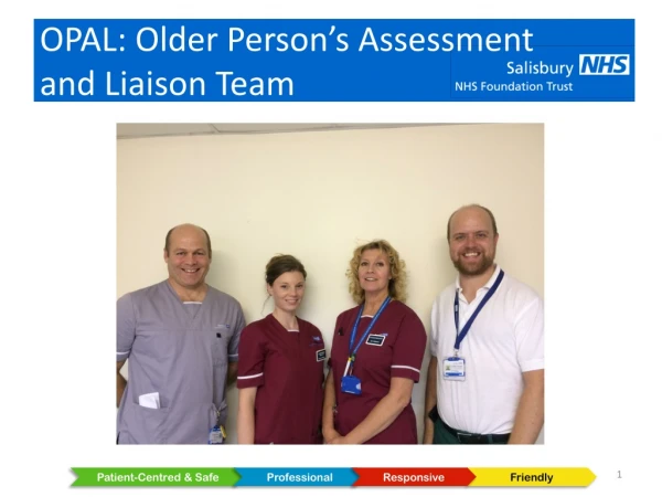 OPAL: Older Person’s Assessment and Liaison Team