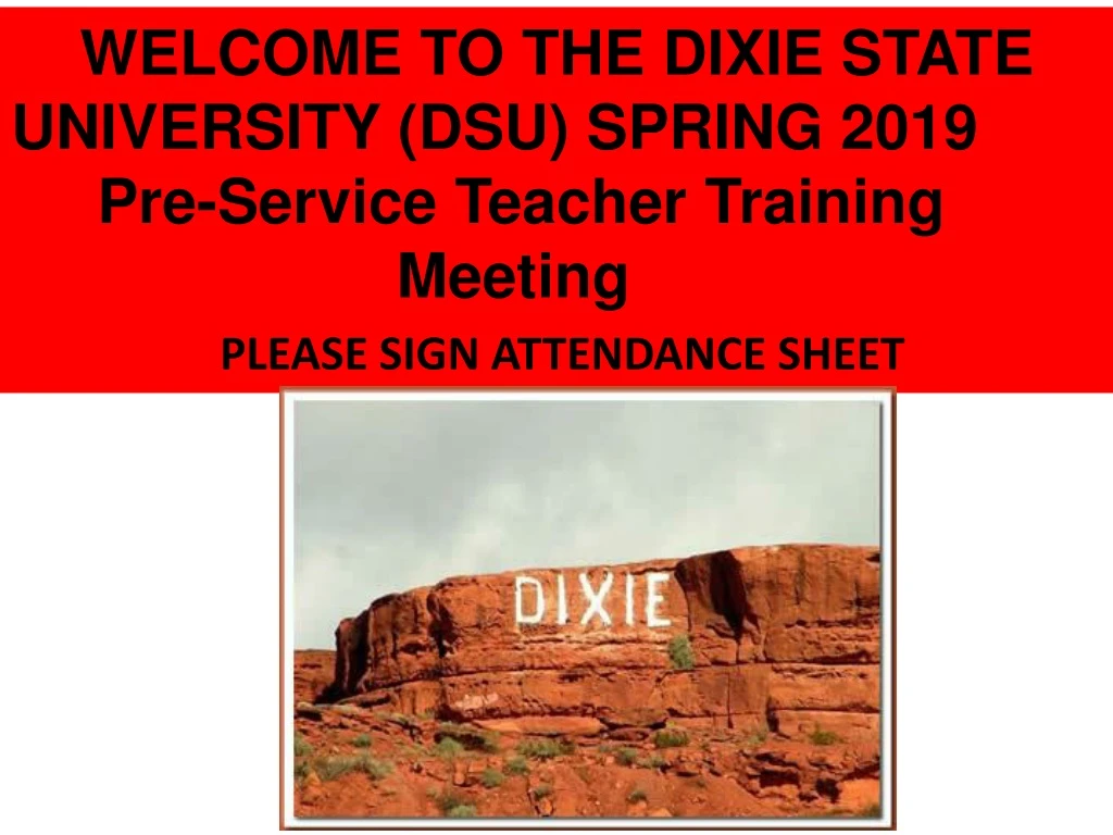 welcome to the dixie state university dsu spring