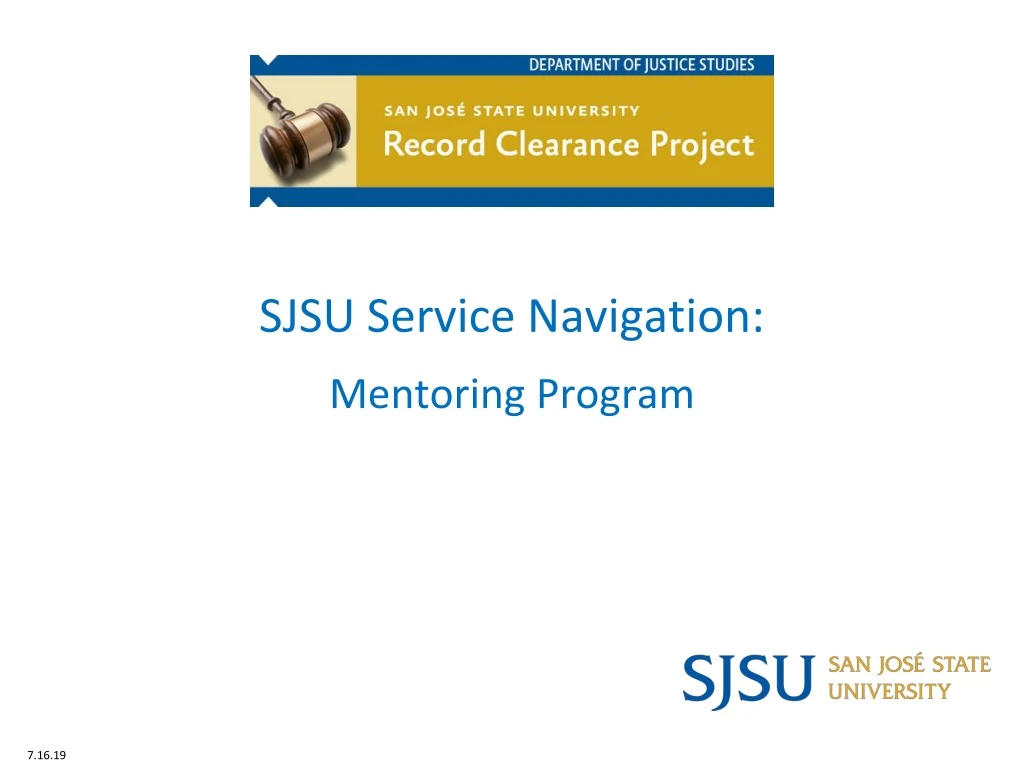sjsu service navigation mentoring program