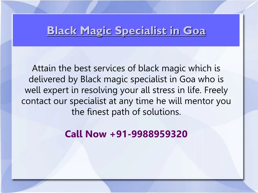 black magic specialist in goa