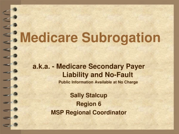 Medicare Subrogation