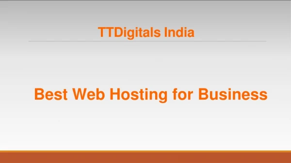 ttdigitals india