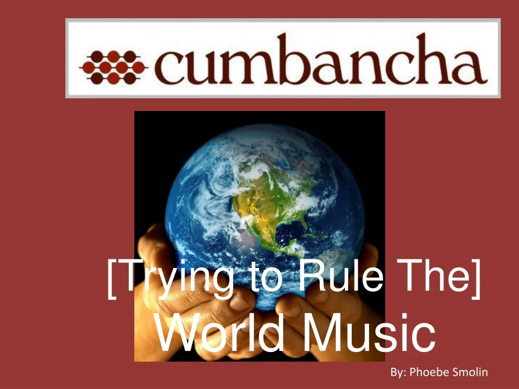 trying to rule the world music
