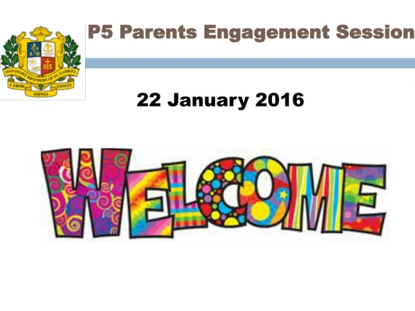 P5 Parents Engagement Session