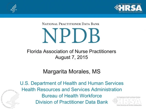 Florida Association of Nurse Practitioners August 7, 2015