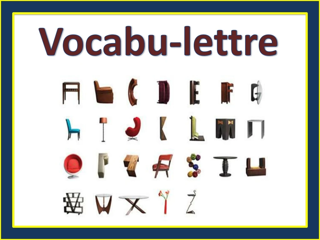 vocabu lettre