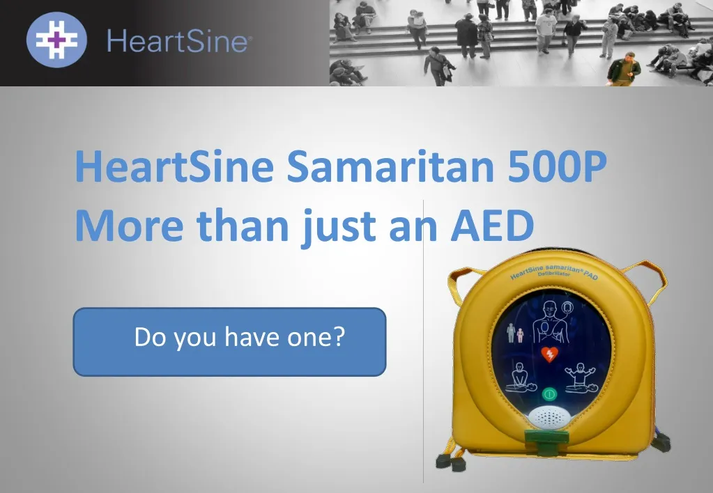 heartsine samaritan 500p more than just an aed
