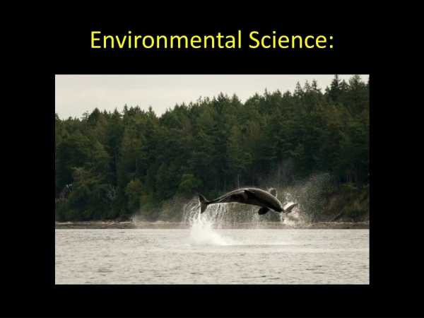 Environmental Science: