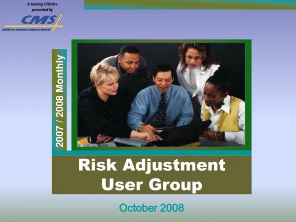 Risk Adjustment User Group