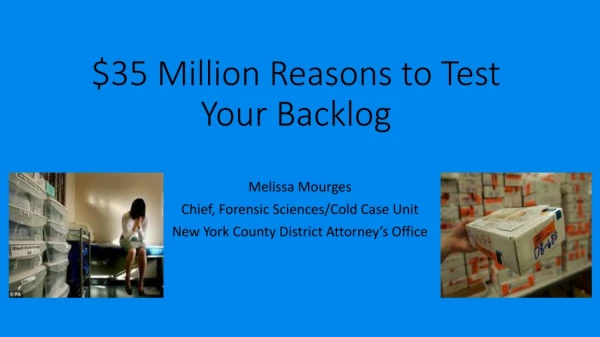 $35 Million Reasons to Test Your Backlog
