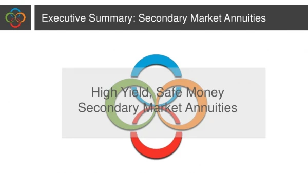 Executive Summary : Secondary Market Annuities